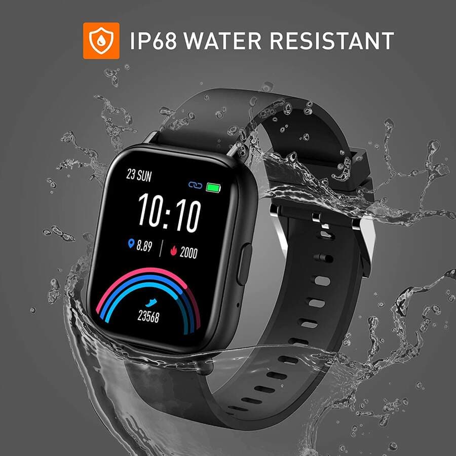 Smartwatch with built sales in mic and speaker